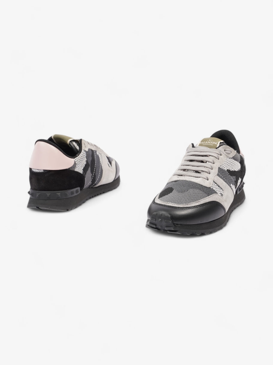 Valentino Rockrunner Sneakers Black / Grey / Pink Mesh EU 39 UK 6 Image 9