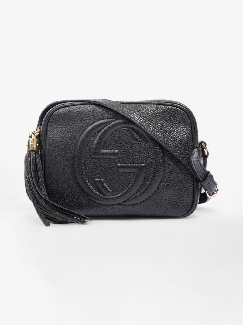  Gucci Soho Disco Bag Black Leather Small