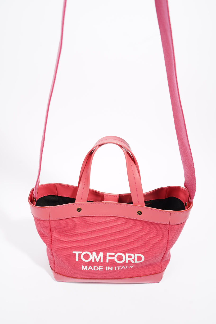 Tom Ford Mini Shopping Pink Canvas Image 8