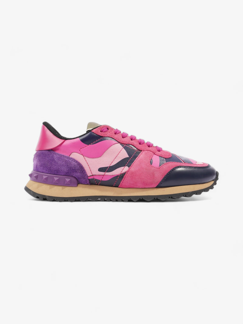  Valentino Rockrunner Fuschia / Purple Suede EU 37 UK 4