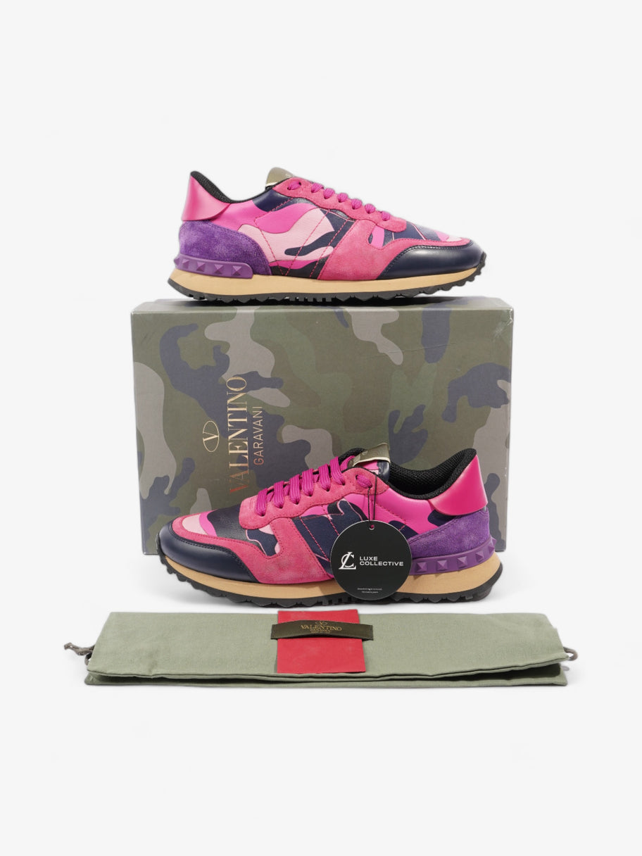 Valentino Rockrunner Fuschia / Purple Suede EU 37 UK 4 Image 10