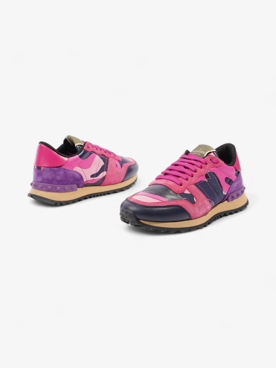 Valentino Rockrunner Fuschia / Purple Suede EU 37 UK 4 Image 9