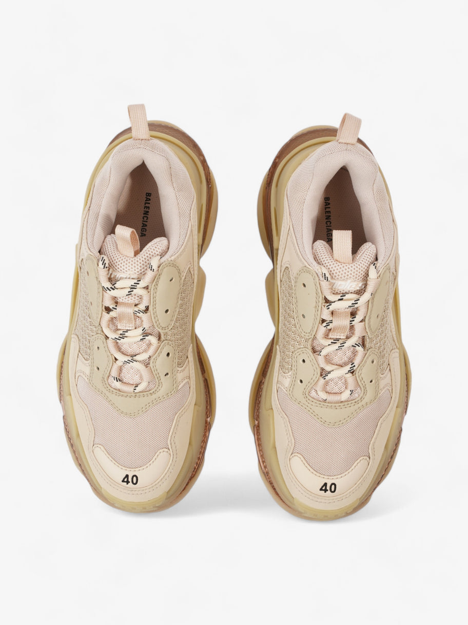 Balenciaga Triple S Clear Sole Nude Mesh EU 40 UK 7 Image 8