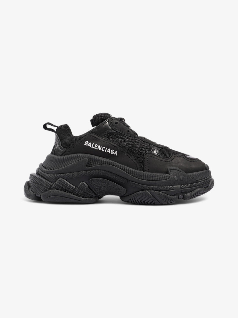  Balenciaga Triple S Sneaker Black Knit EU 37 UK 4