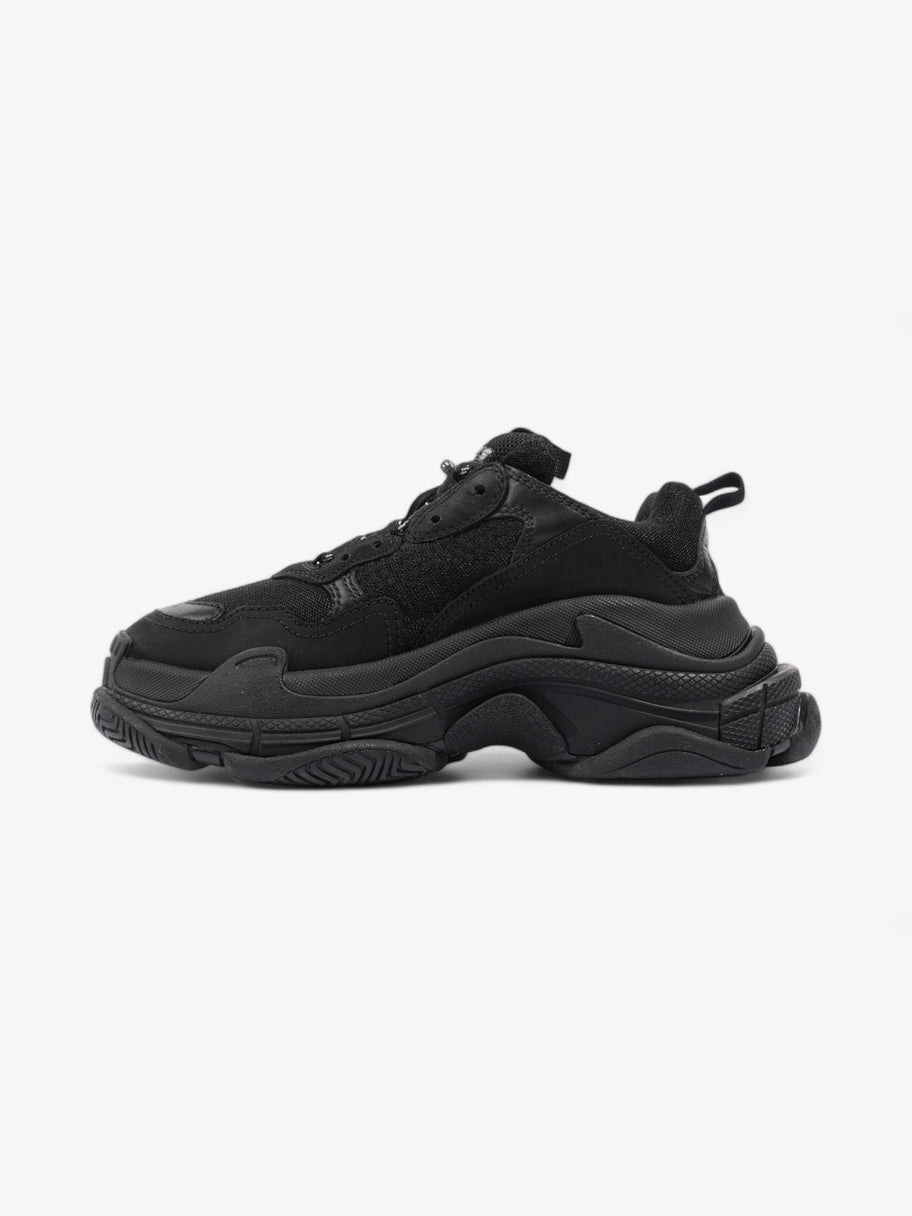 Balenciaga Triple S Sneaker Black Knit EU 37 UK 4 Image 3