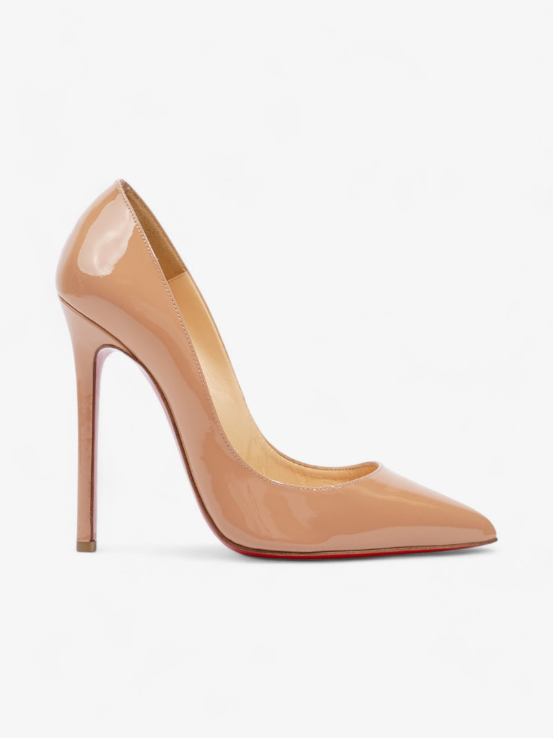  Christian Louboutin Pigalle  120 Nude Patent Leather EU 38 UK 5