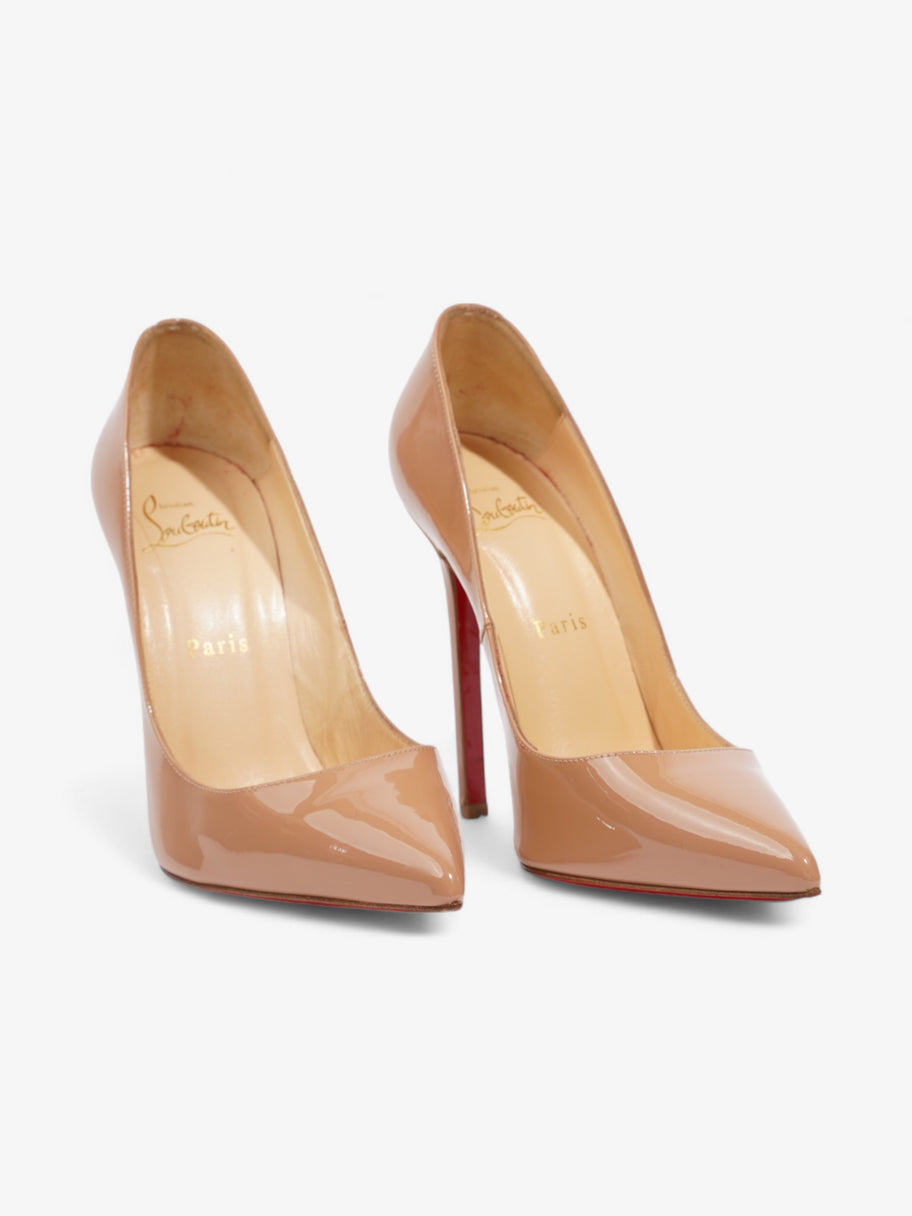 Christian Louboutin Pigalle  120 Nude Patent Leather EU 38 UK 5 Image 2