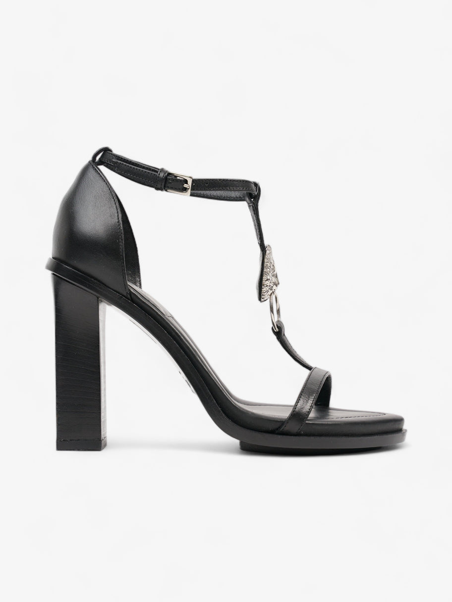 Versace Womens Medusa Strap Heel Black EU 36 / UK 3 Image 1