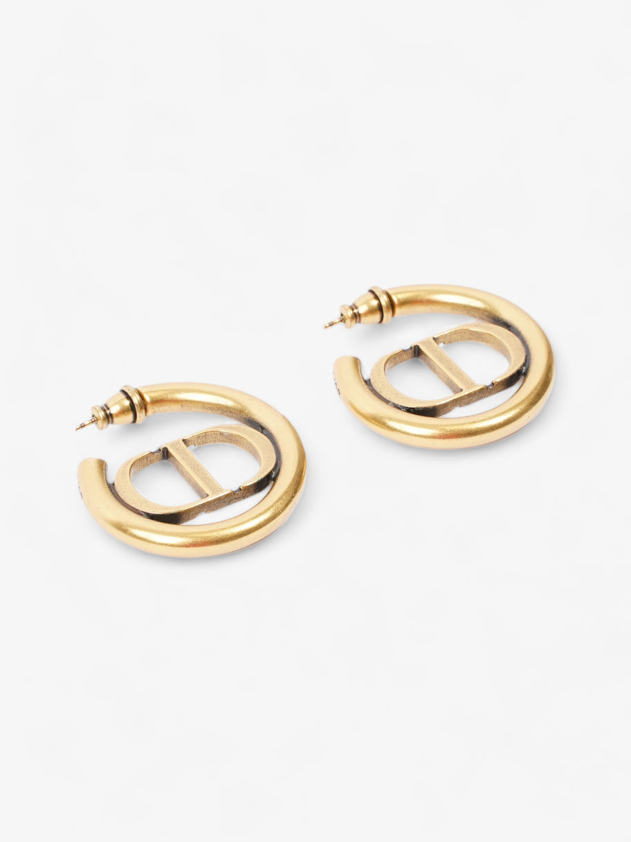 Christian Dior 30 Montaigne Earrings Gold Base Metal Image 2