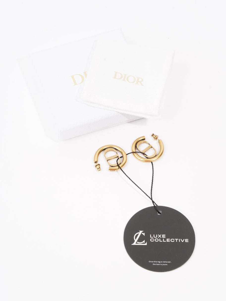 Christian Dior 30 Montaigne Earrings Gold Base Metal Image 6