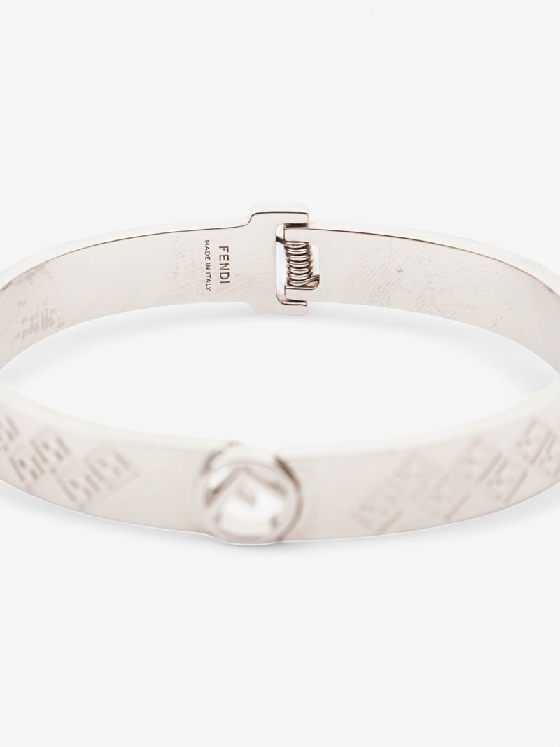  Fendi Bracelet FF Metal Silver Na