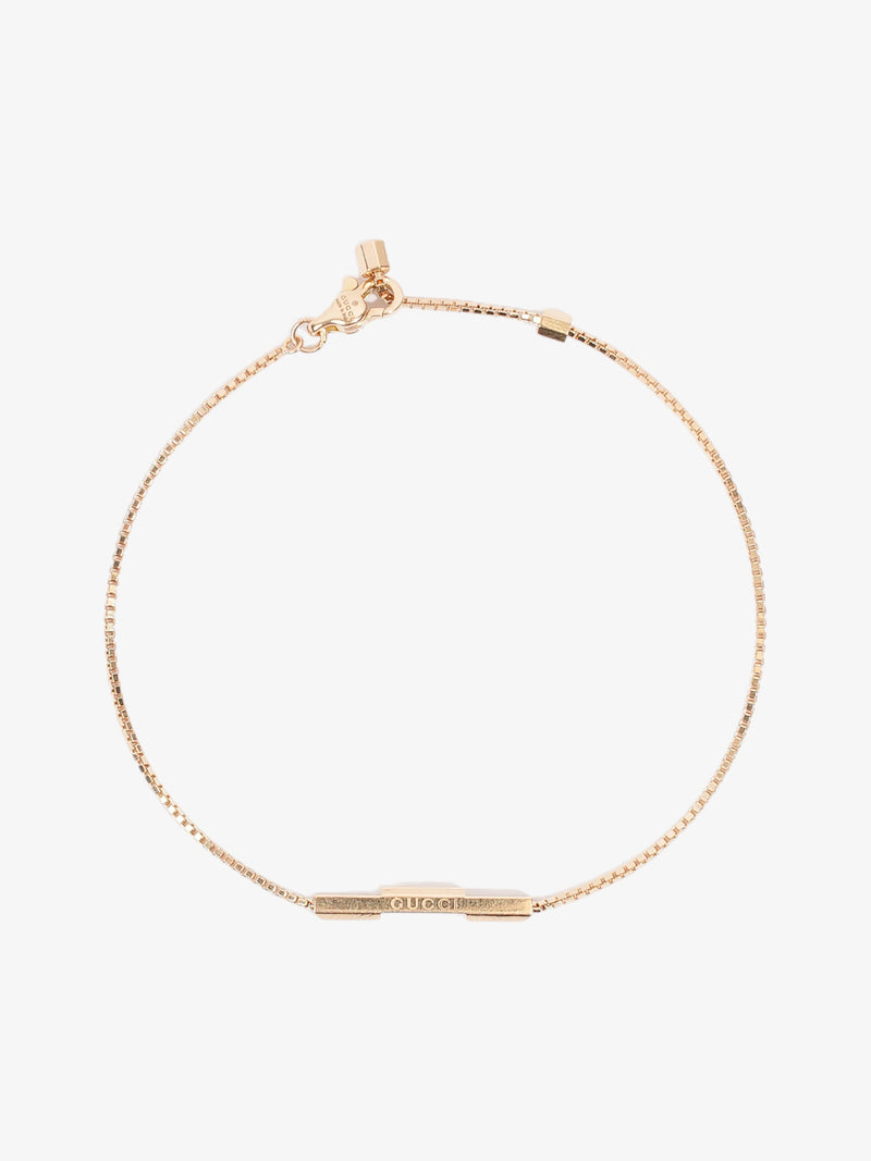  Gucci Link To Love Bracelet with Gucci Bar Gold 18kt Gold