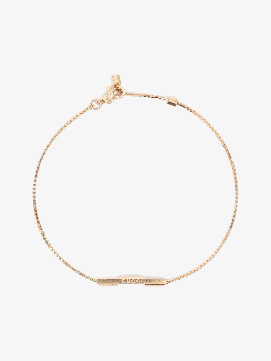 Gucci Link To Love Bracelet with Gucci Bar Gold 18kt Gold Image 1