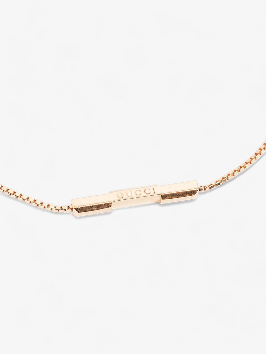 Gucci Link To Love Bracelet with Gucci Bar Gold 18kt Gold Image 2