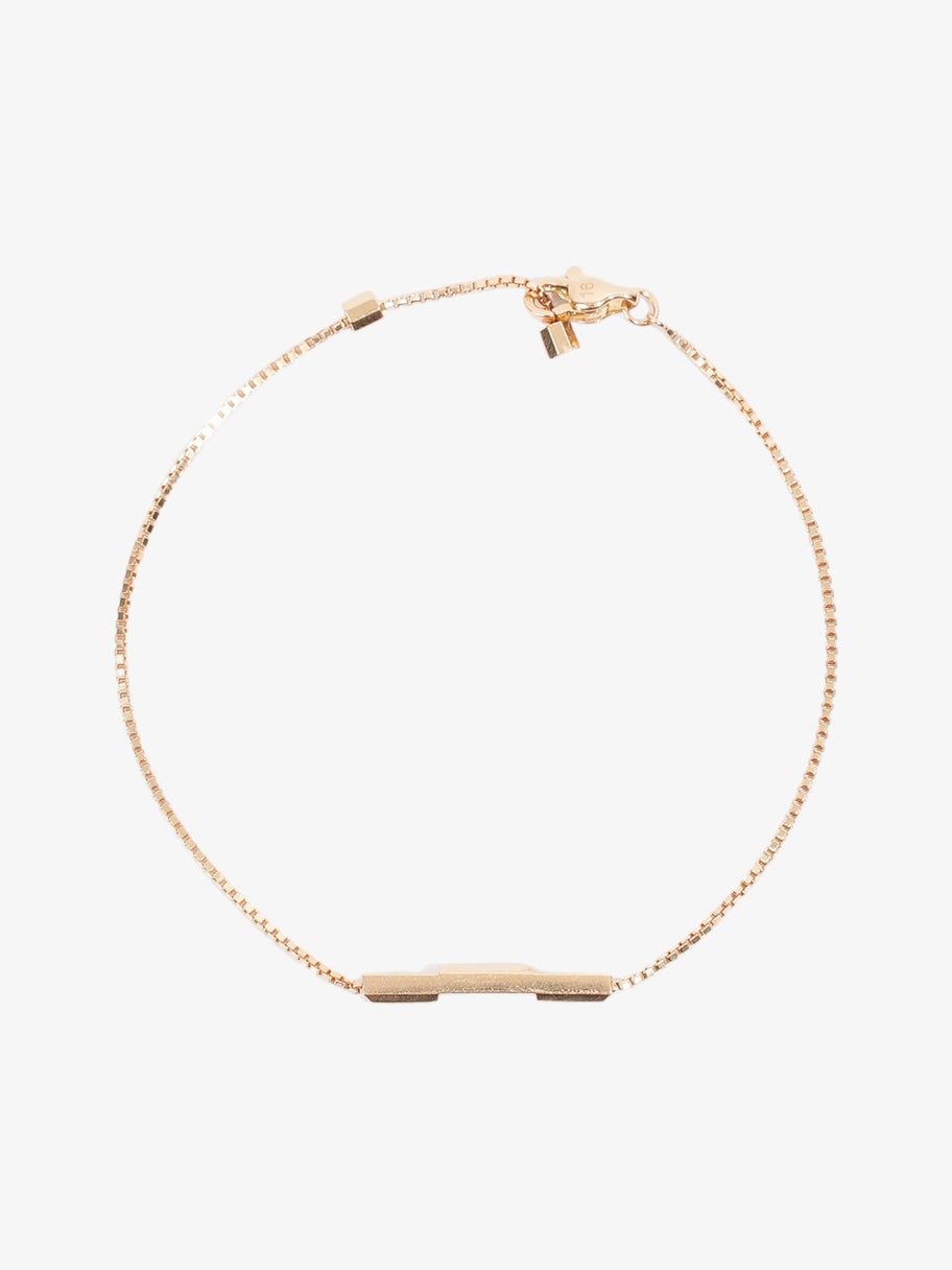 Gucci Link To Love Bracelet with Gucci Bar Gold 18kt Gold Image 3