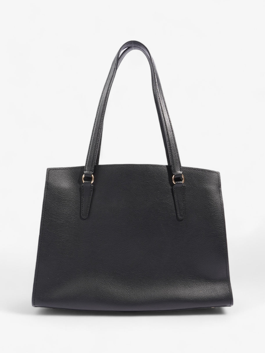 Coach Tatum Carryall Black Leather Image 4