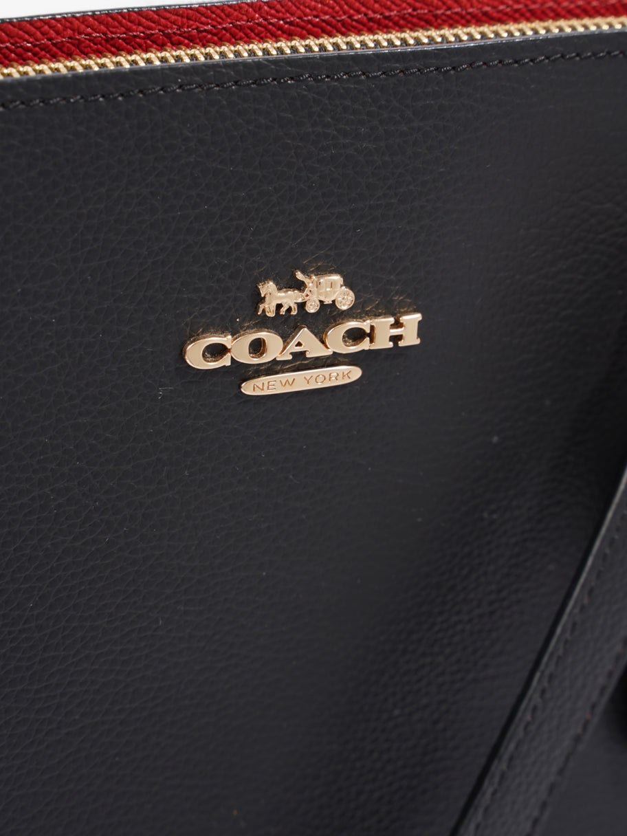 Coach Tatum Carryall Black Leather Image 7