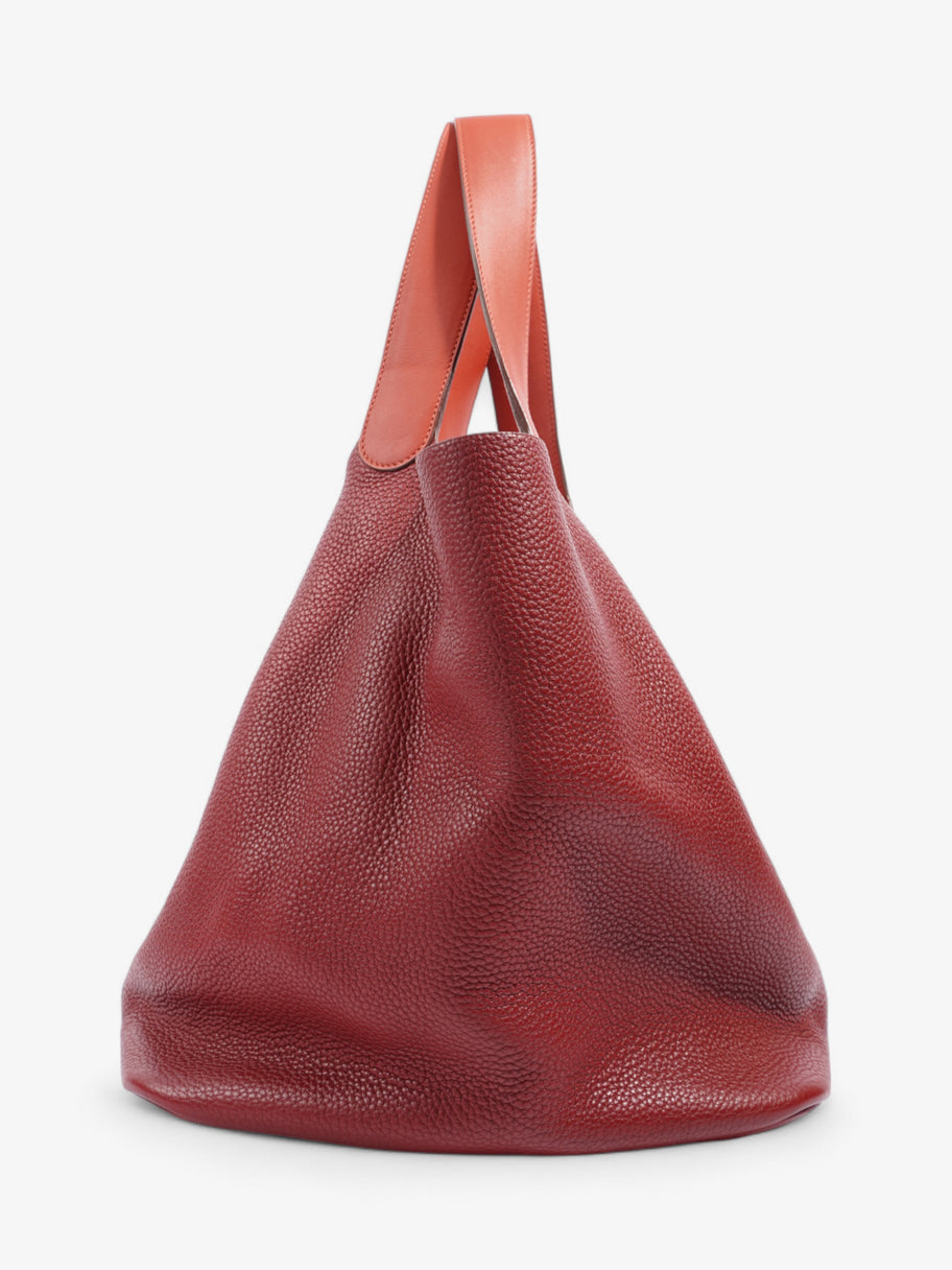 Hermes Picotin TGM Red / Maroon Leather Image 5