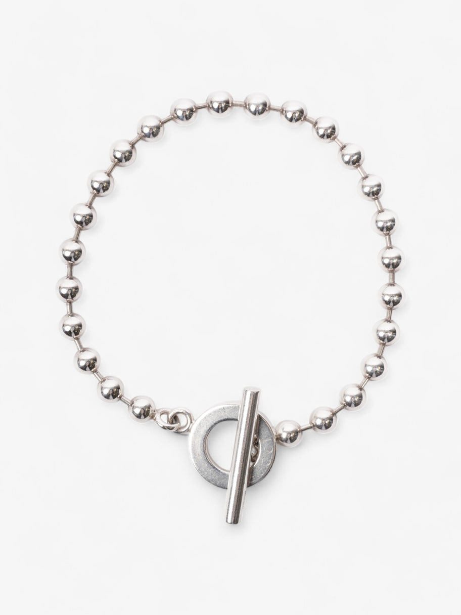 Gucci Beaded Bracelet with Toggle Silver Silver Sterling Image 1