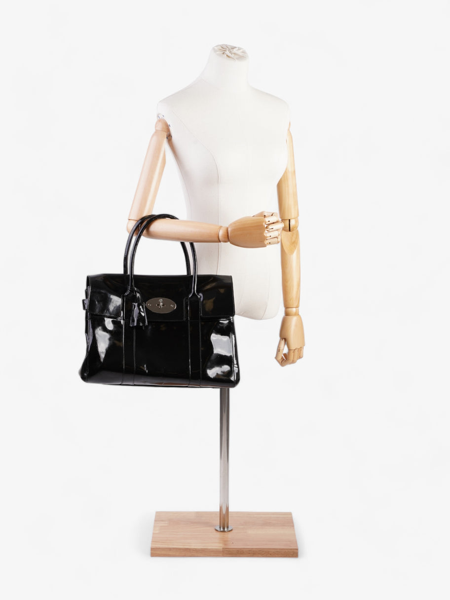 Mulberry Bayswater Black Patent Leather Image 2