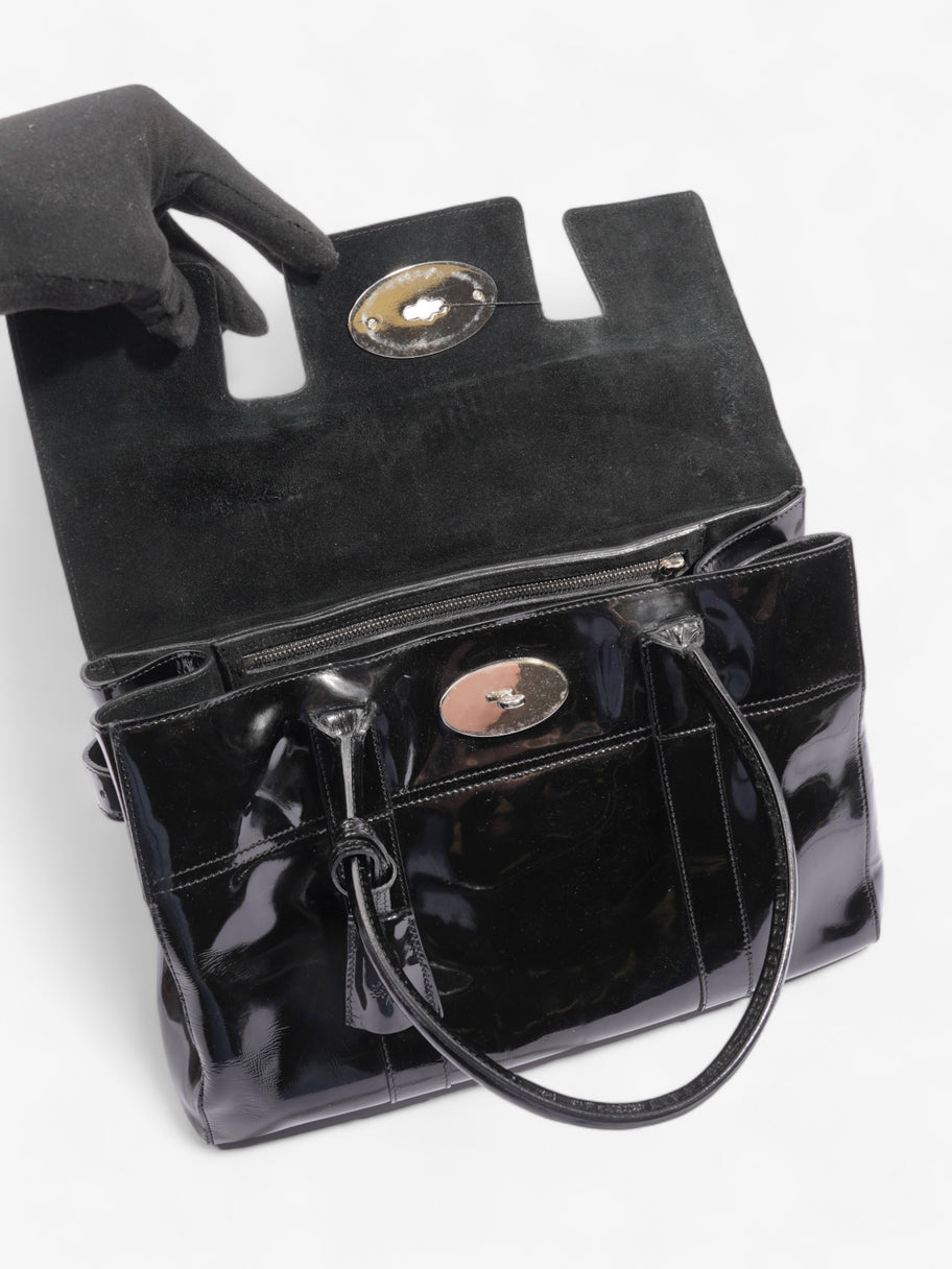 Mulberry Bayswater Black Patent Leather Image 8