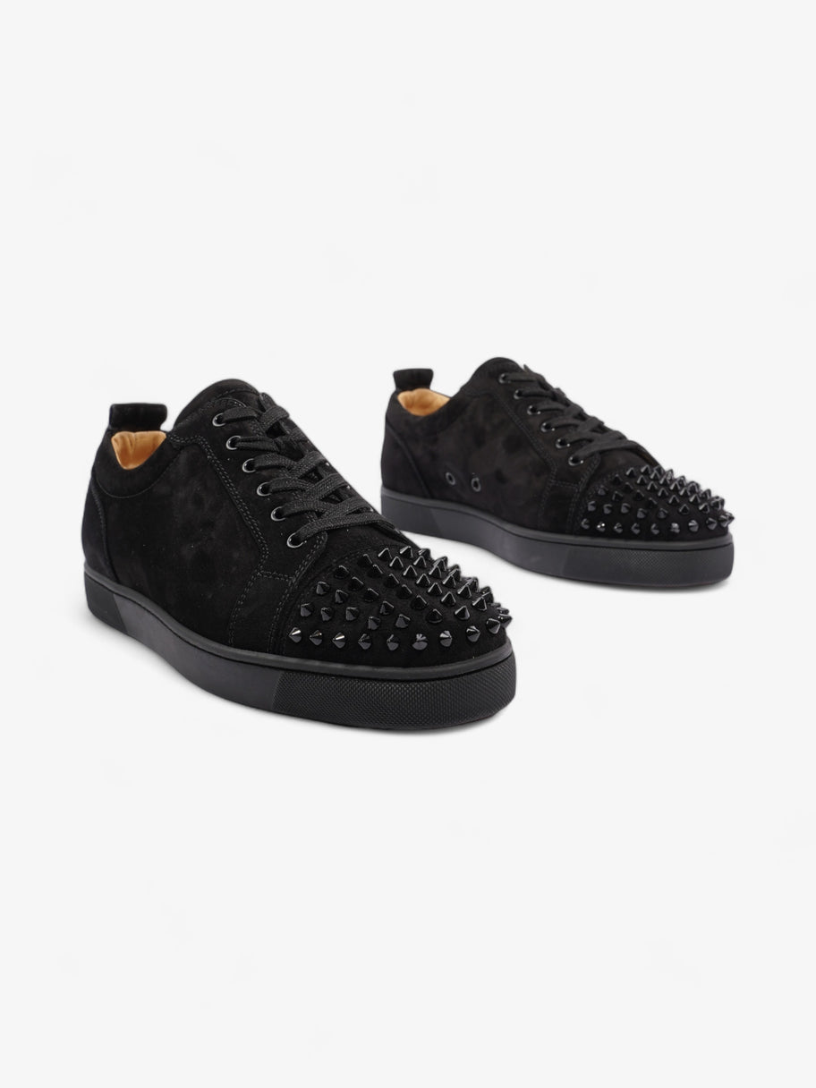 Christian Louboutin Louis Junior Spikes Flat Black Suede EU 43.5 UK 9.5 Image 2