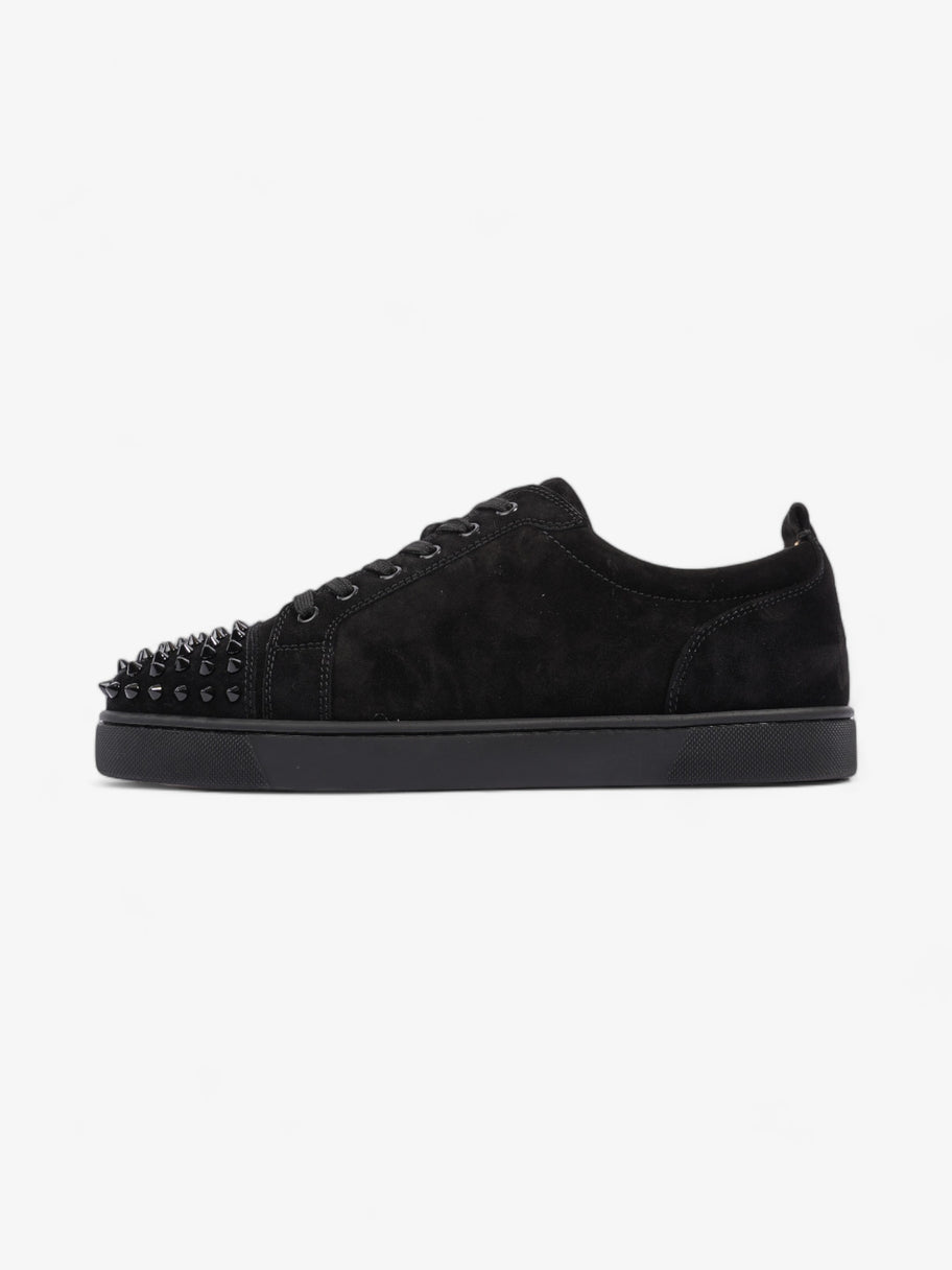 Christian Louboutin Louis Junior Spikes Flat Black Suede EU 43.5 UK 9.5 Image 5