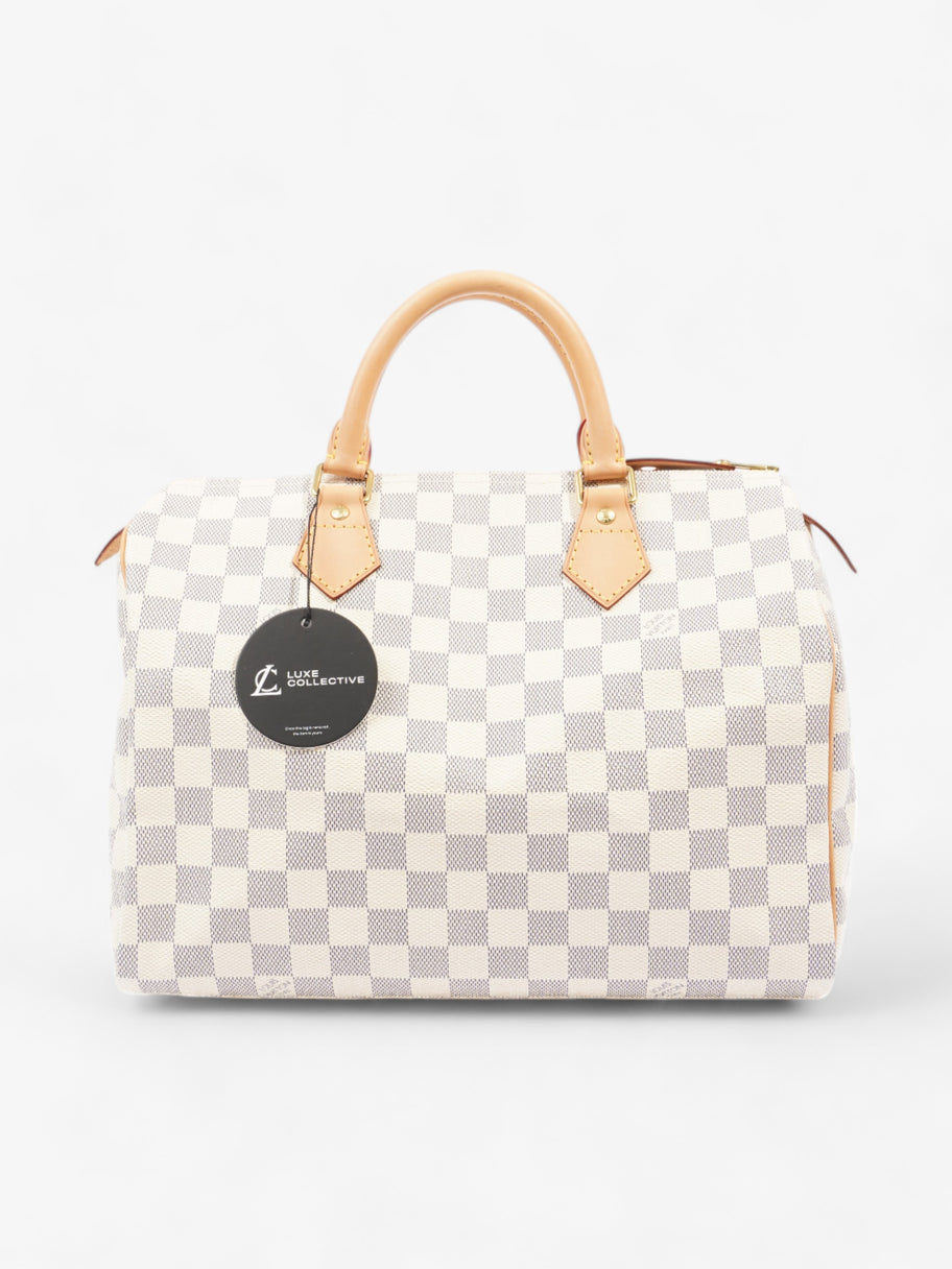 Louis Vuitton Speedy 30 Damier Azur Coated Canvas Image 8