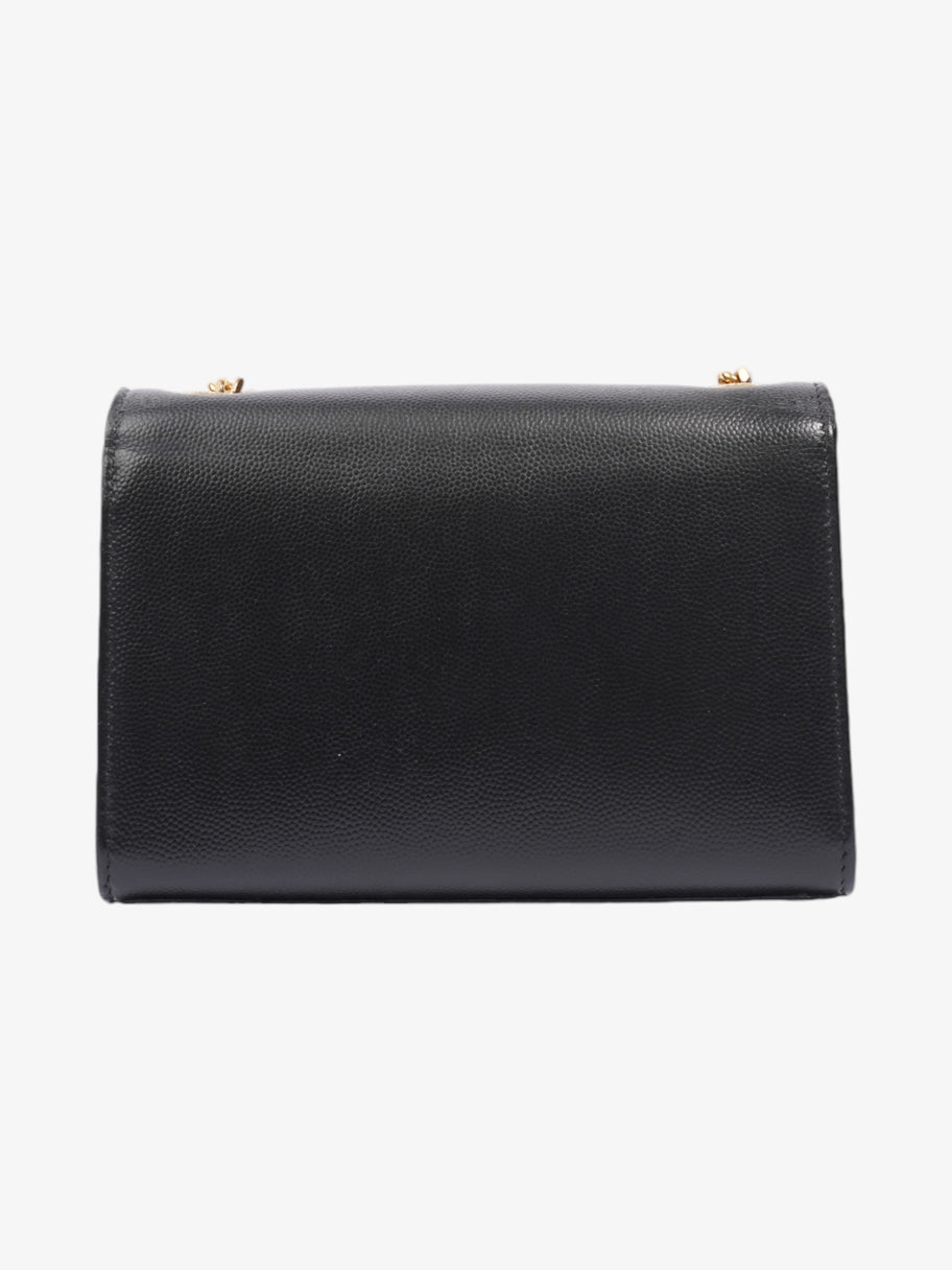 Saint Laurent Kate Black Grained Leather Small Image 4