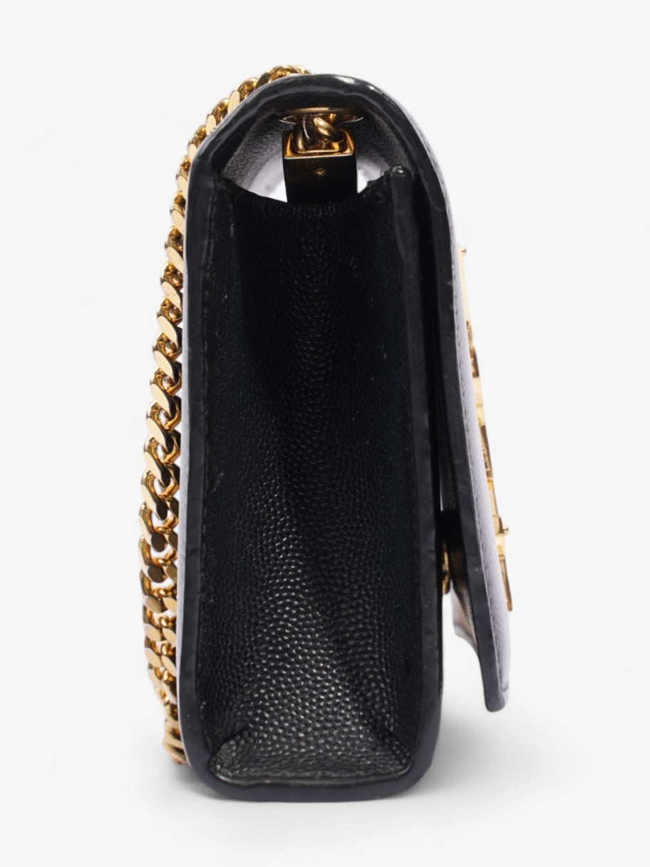 Saint Laurent Kate Black Grained Leather Small Image 5