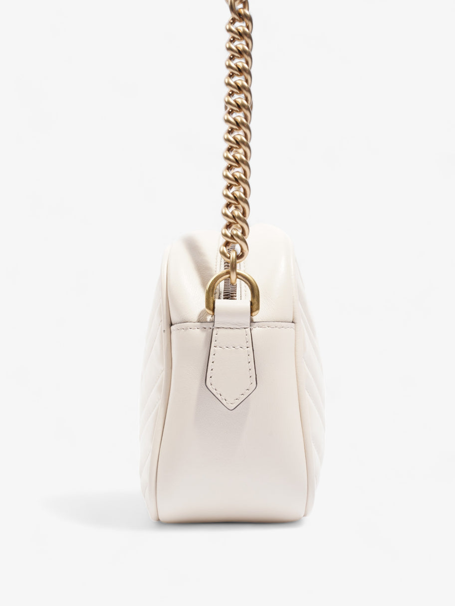 Gucci Marmont  White Matelasse Leather Small Image 3