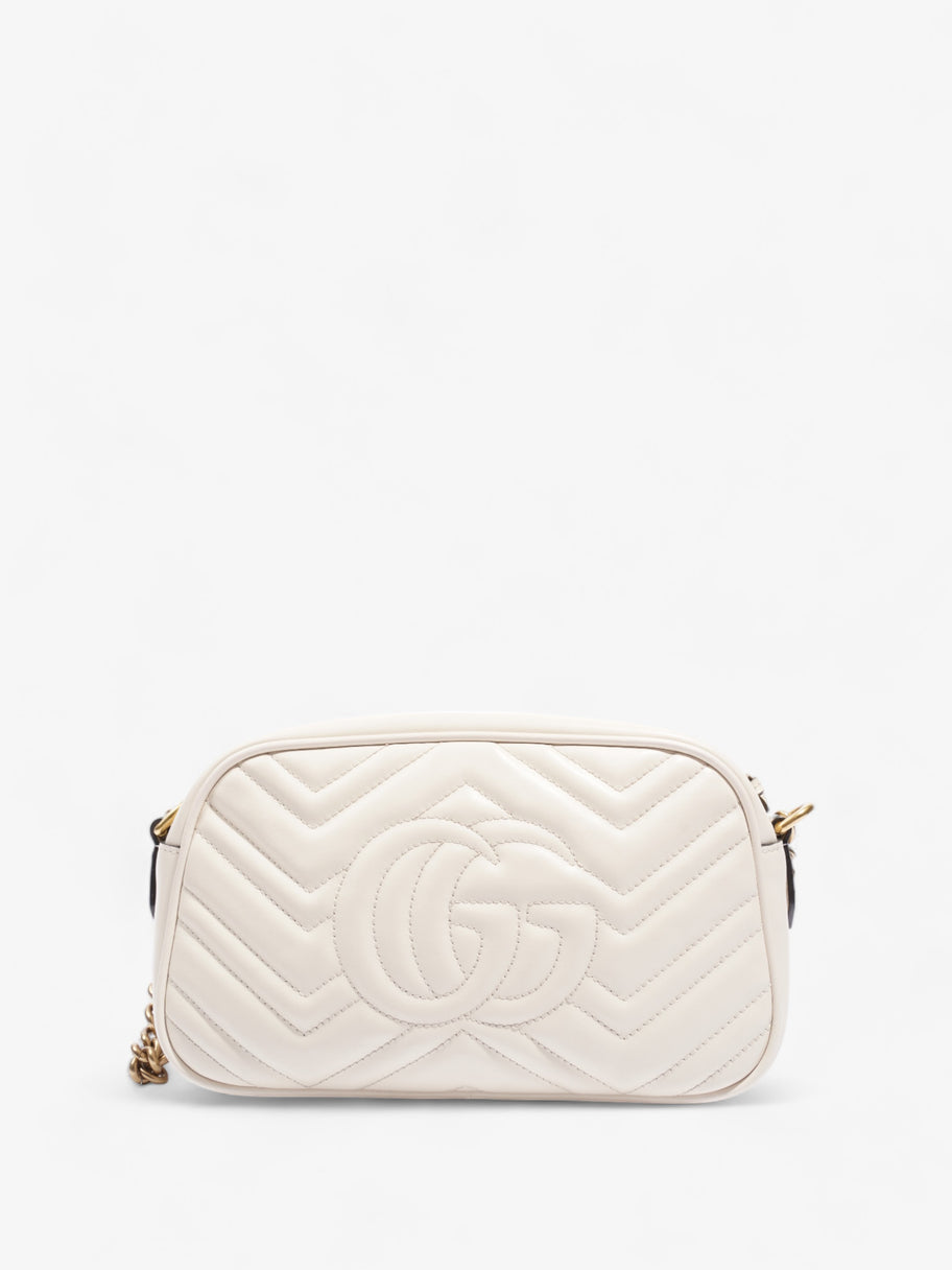 Gucci Marmont  White Matelasse Leather Small Image 4