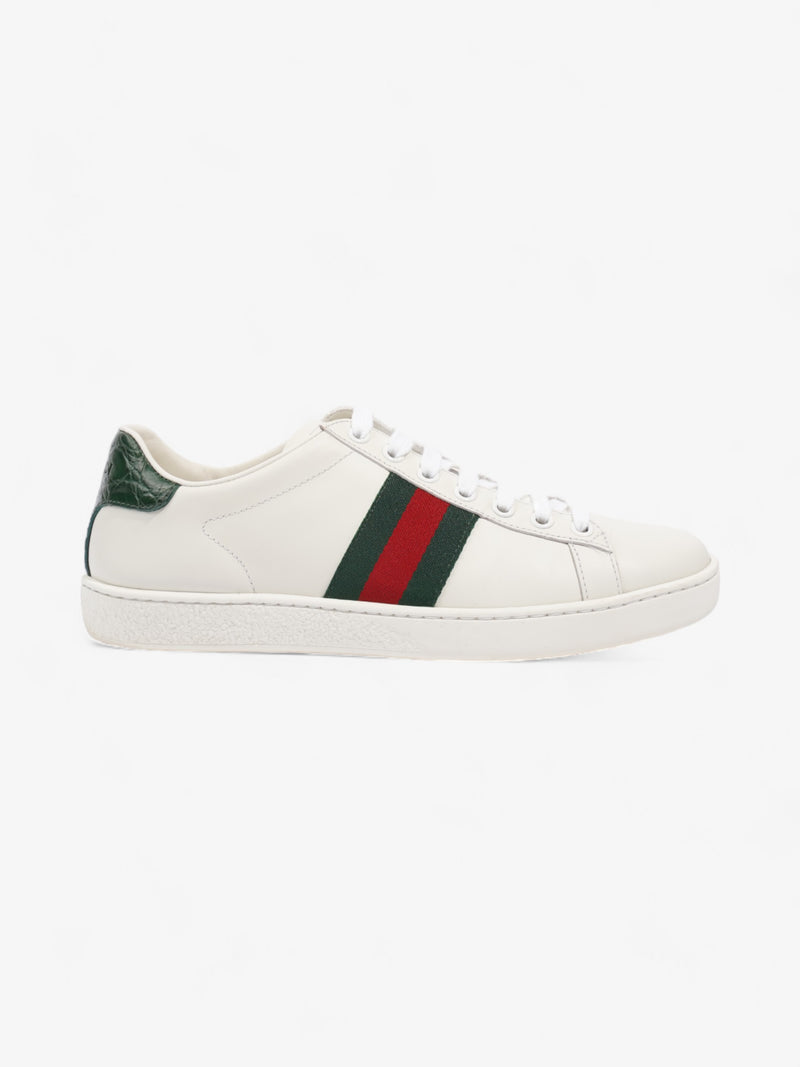  Gucci Ace Sneakers White / Green / Red Leather EU 37 UK 4