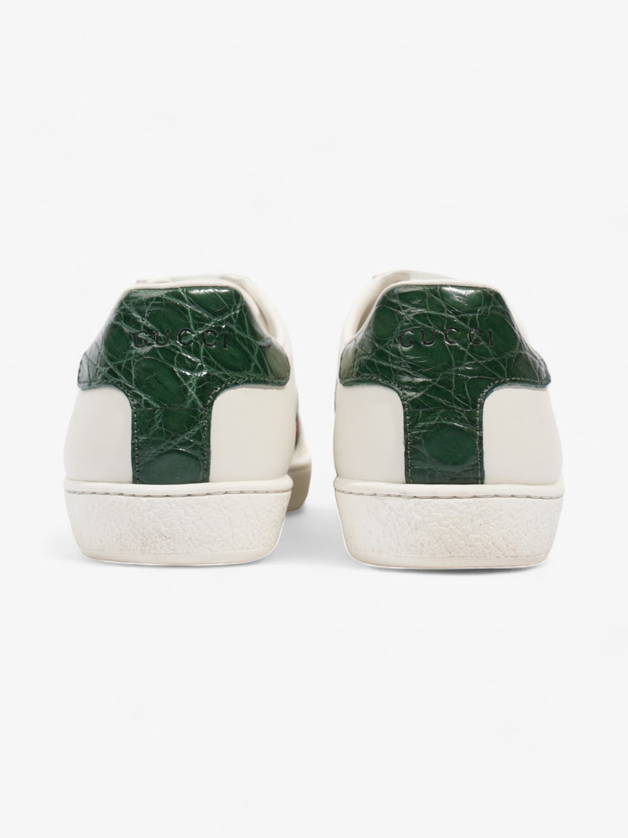 Gucci Ace Sneakers White / Green / Red Leather EU 37 UK 4 Image 6