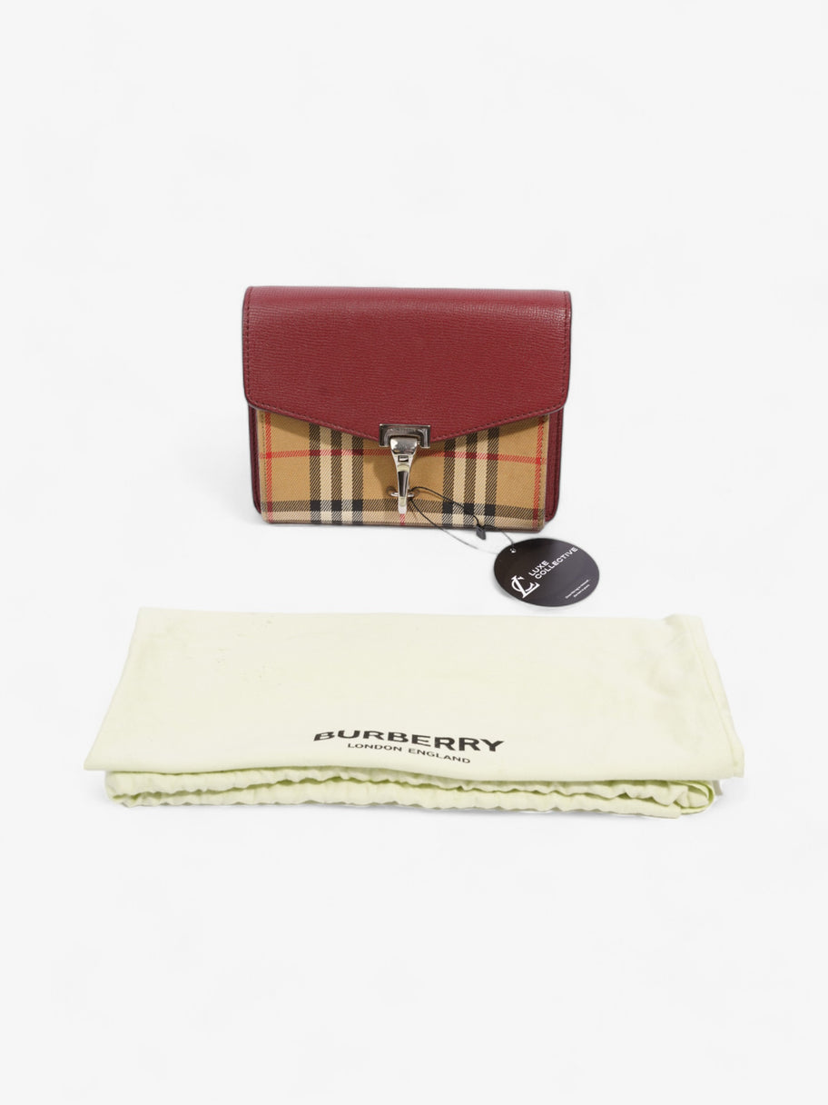 Burberry Macken Vintage Check / Burgundy Leather Image 11