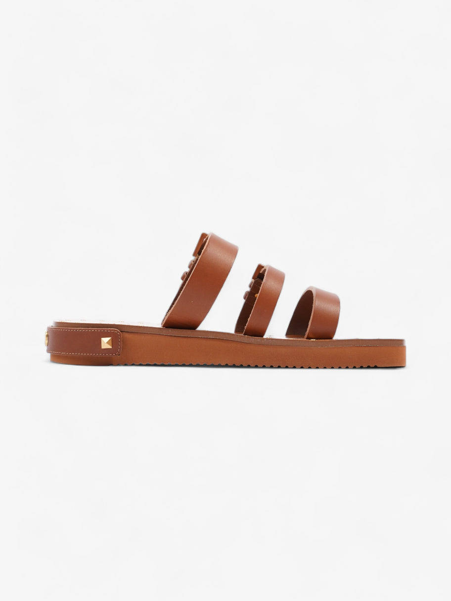 Buckled Flat Slide Tan Leather EU 39.5 UK 6.5 Image 4