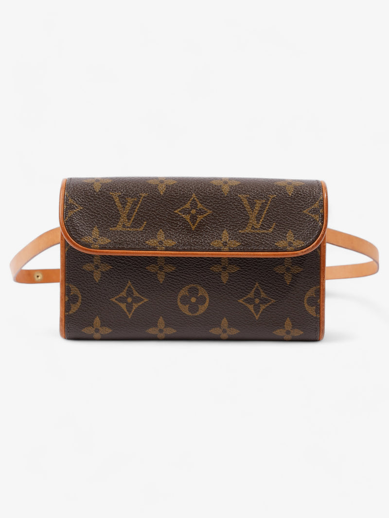  Louis Vuitton Pochette Florentine Belt Bag Monogram Coated Canvas XS