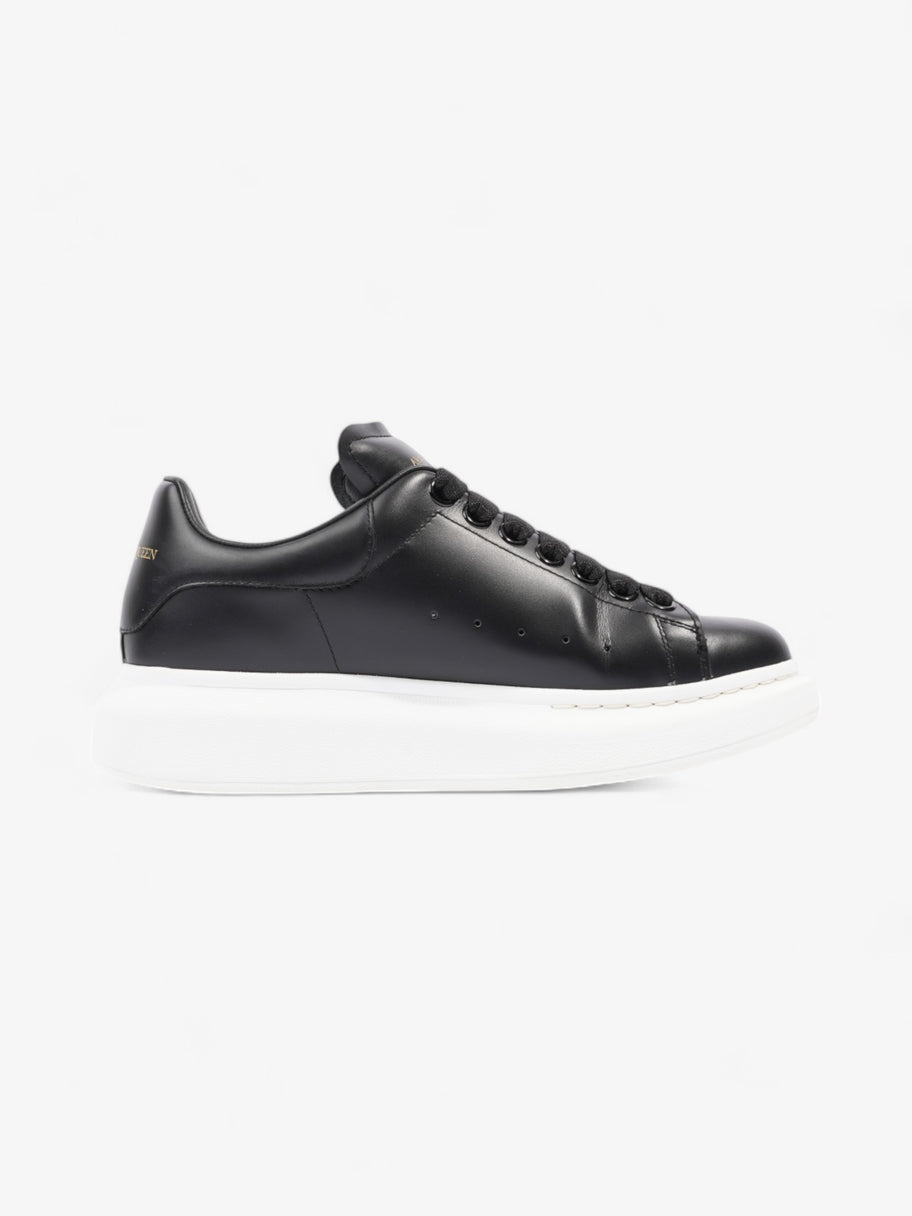 Alexander McQueen Oversized Sneakers Black Leather EU 37 UK 4 Image 4