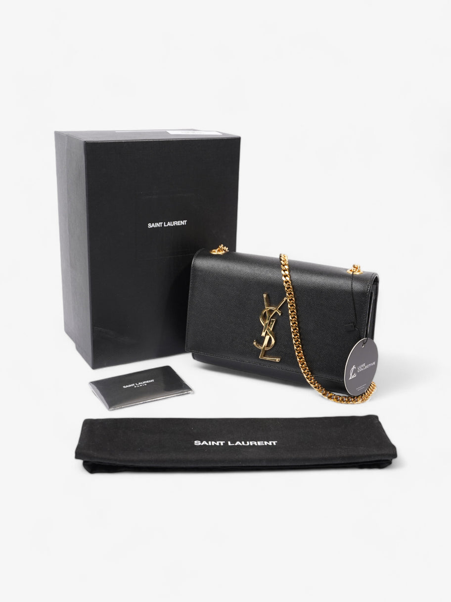 Saint Laurent Kate Black Calfskin Leather Small Image 10