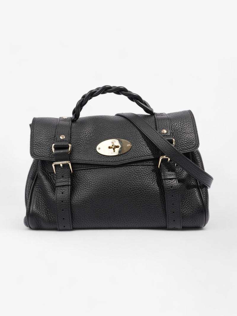  Mulberry Alexa Black Grained Leather