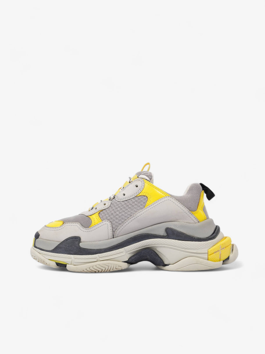 Triple S Grey / Yellow / Black Mesh EU 40 UK 6 Image 3