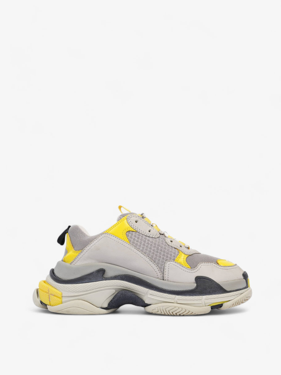 Triple S Grey / Yellow / Black Mesh EU 40 UK 6 Image 4