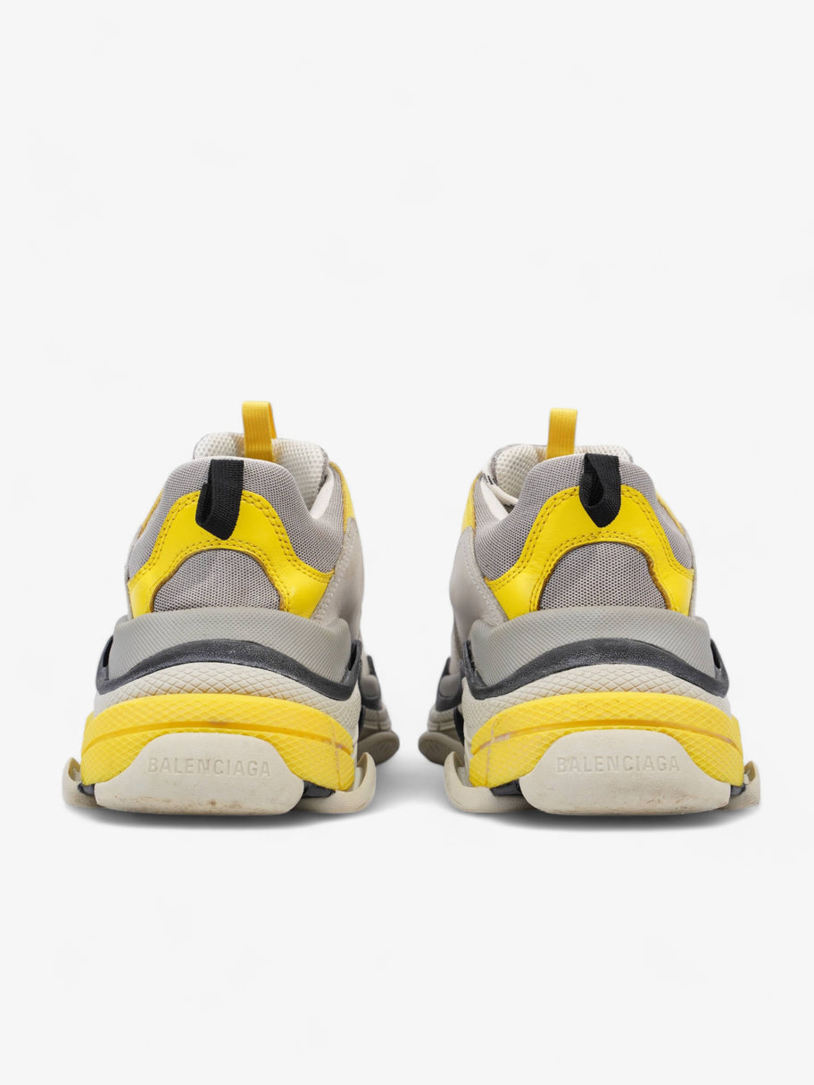 Triple S Grey / Yellow / Black Mesh EU 40 UK 6 Image 6