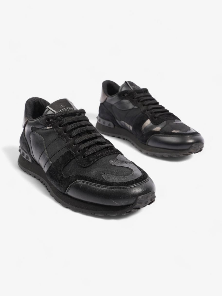 Valentino Rockrunner Sneakers Black / Grey Leather EU 39 UK 6 Image 2