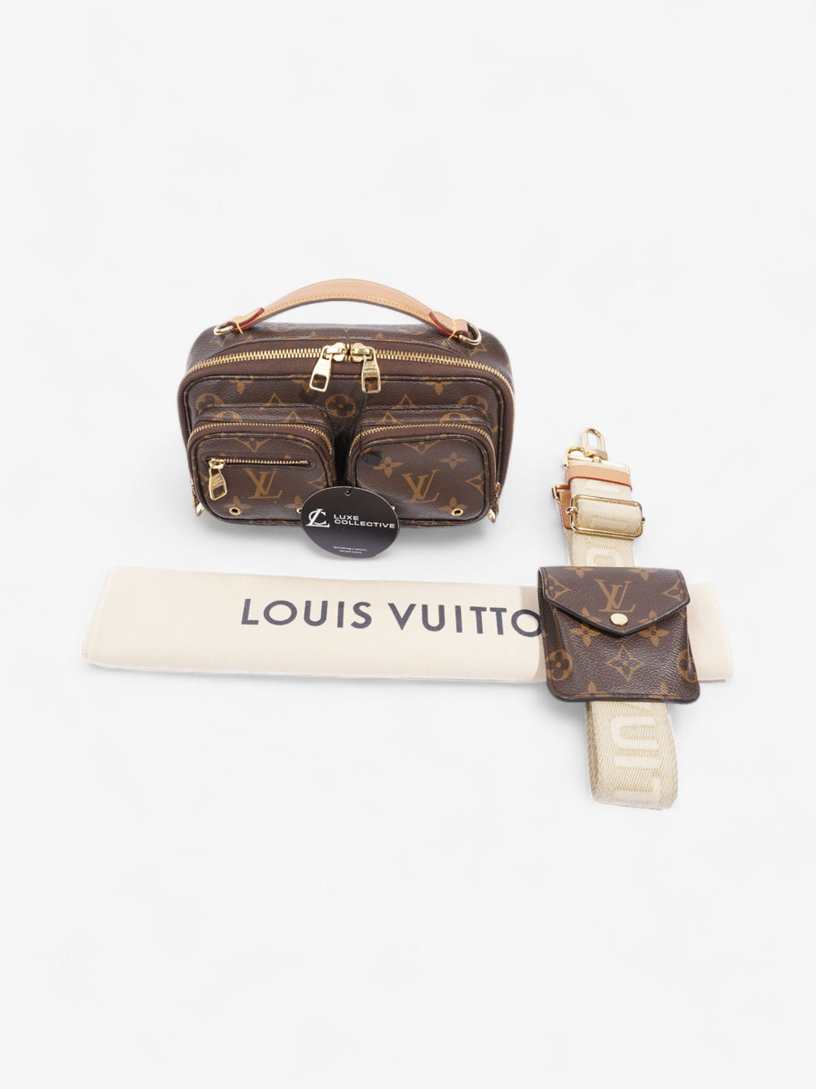 Louis Vuitton Utility Bag Monogram Coated Canvas Image 9