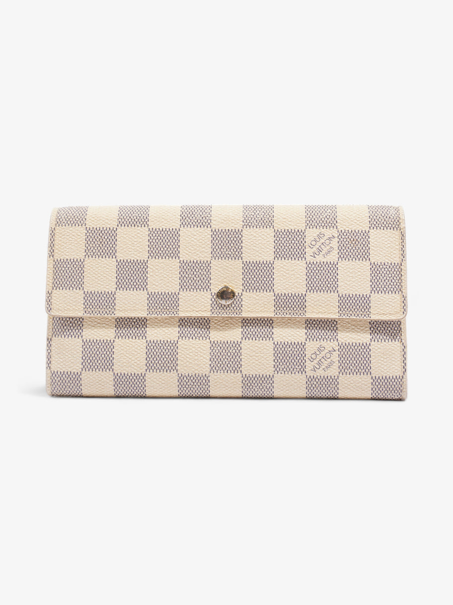 Sarah Wallet Damier Azur Coated Canvas Image 1