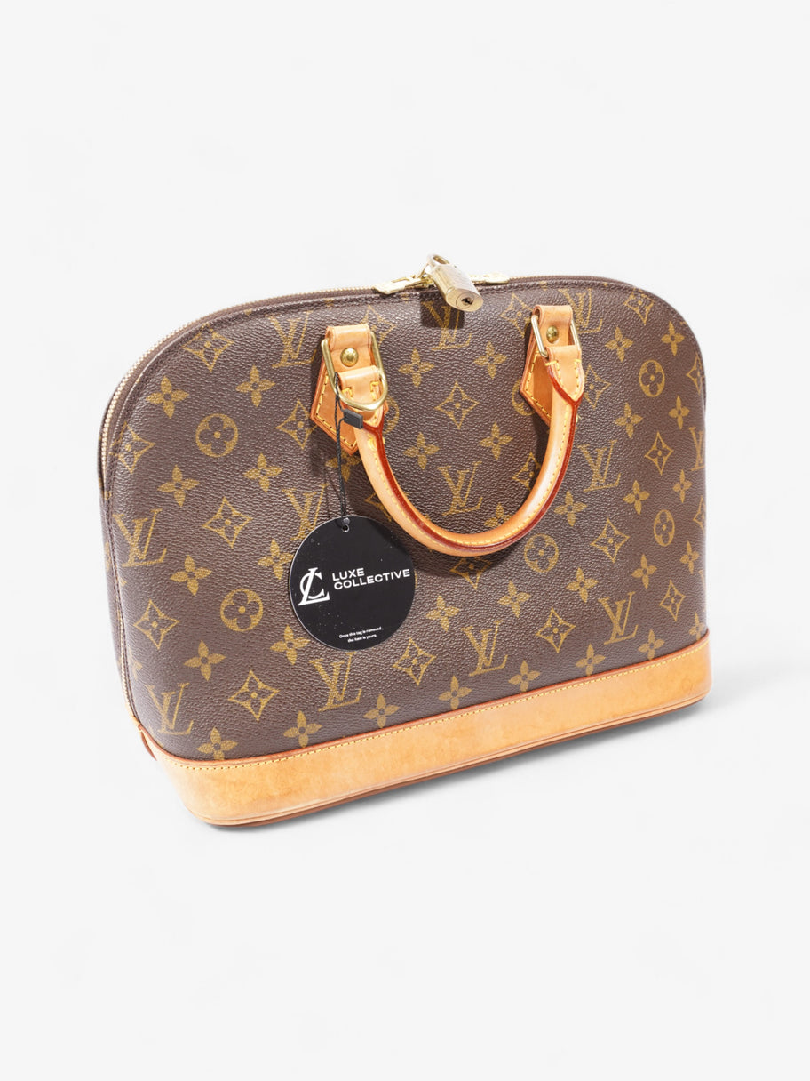 Louis Vuitton Alma Monogram Coated Canvas PM Image 8