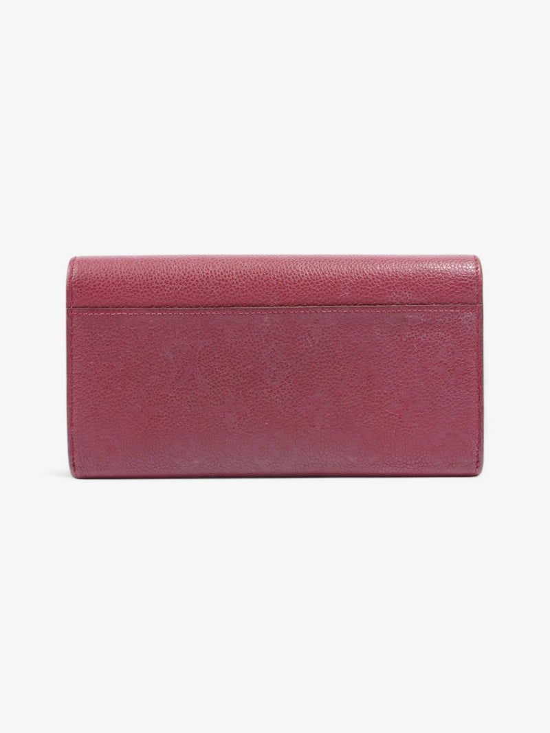  Louis Vuitton Sarah Wallet Raisin Empreinte Leather