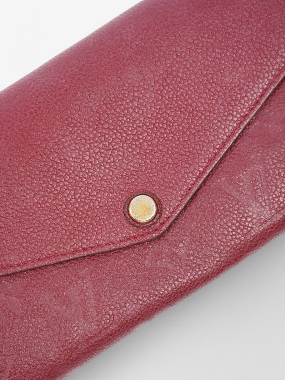 Louis Vuitton Sarah Wallet Raisin Empreinte Leather Image 3