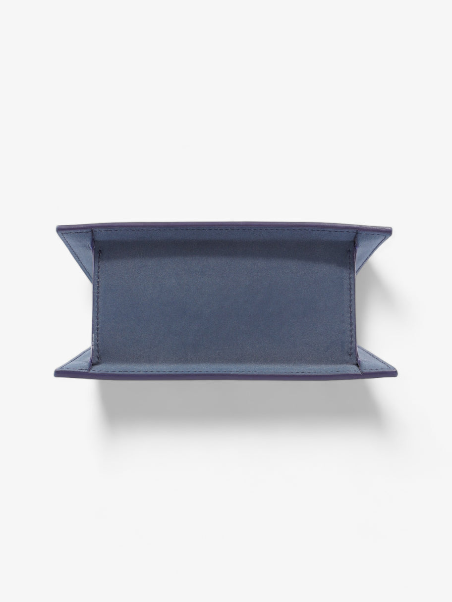 Jacquemus Le Chiquito Moyen Navy Blue Leather Image 6